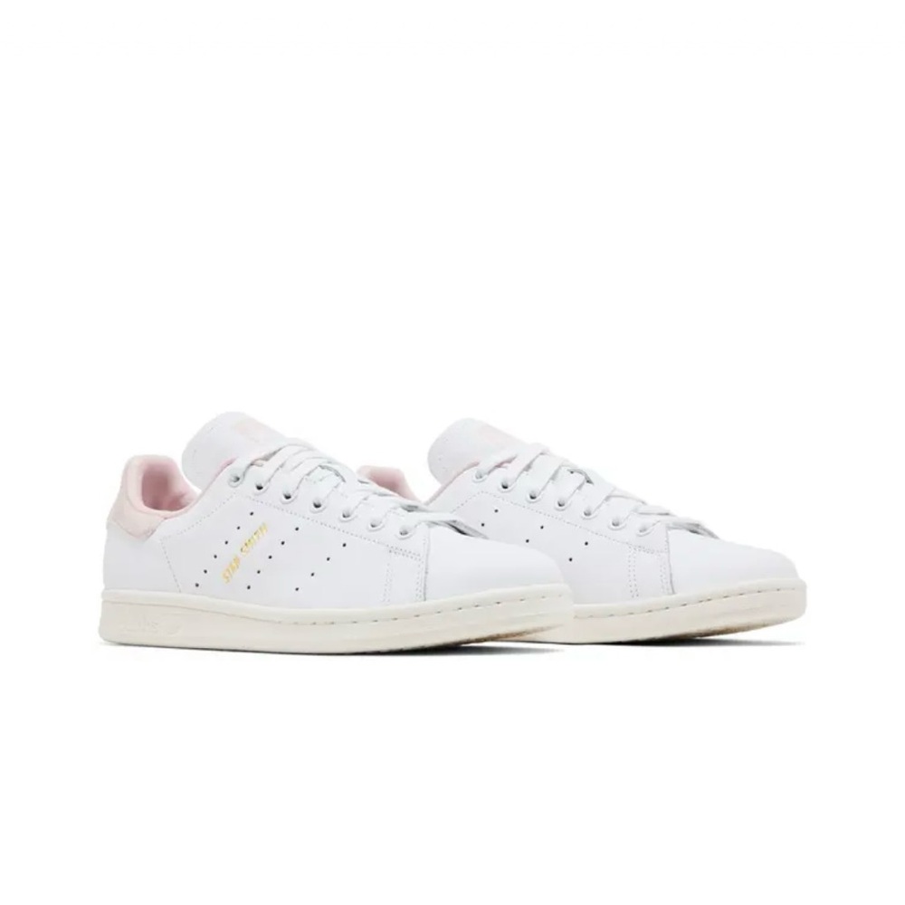 Adidas Stan Smith Women's White and Light Pink Sneakers